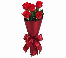 Букет 5 Красных роз Эдлесс Лав в Энергетик