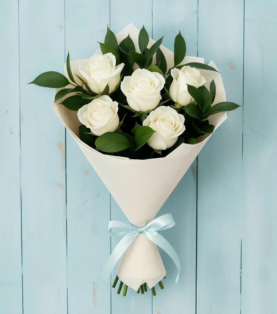 Букет цветов из: Розы в Энергетик