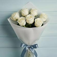 Букет 7 Белых роз Эдлесс Лав #REPLACE_PRED# Энергетик