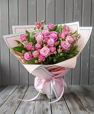 Букет Розовый кустик в Энергетик