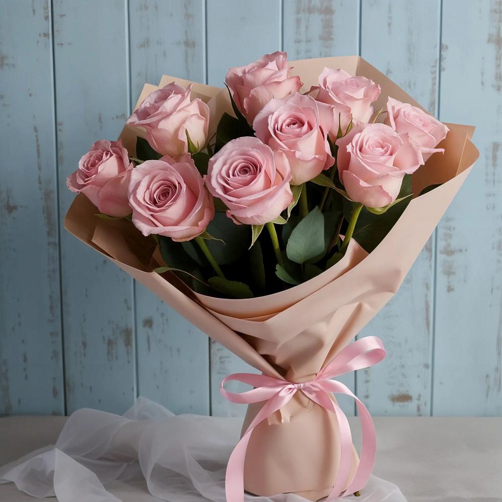 Букет цветов из: Розы в Энергетик