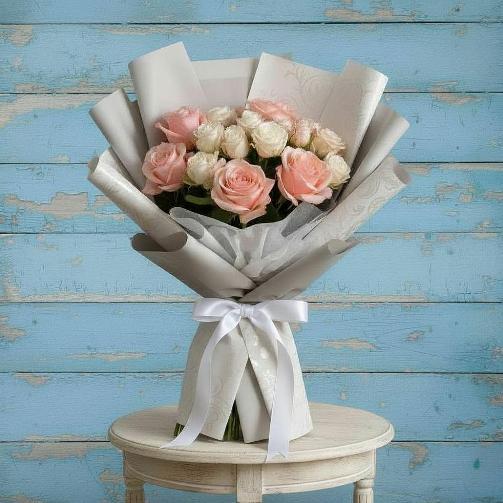 Букет цветов из: Розы в Энергетик