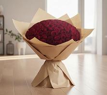 Букет 101 Красная роза в Энергетик