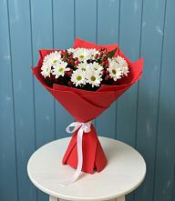 Букет цветов из:  Хризантемы #REPLACE_PRED# Энергетик