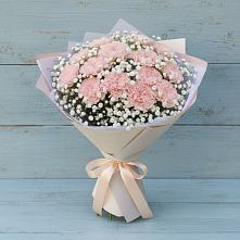 Букет цветов из:  Гвоздики в Энергетик