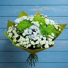 Букет цветов из:  Хризантемы в Энергетик