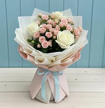 Букет цветов из:  Розы в Энергетик