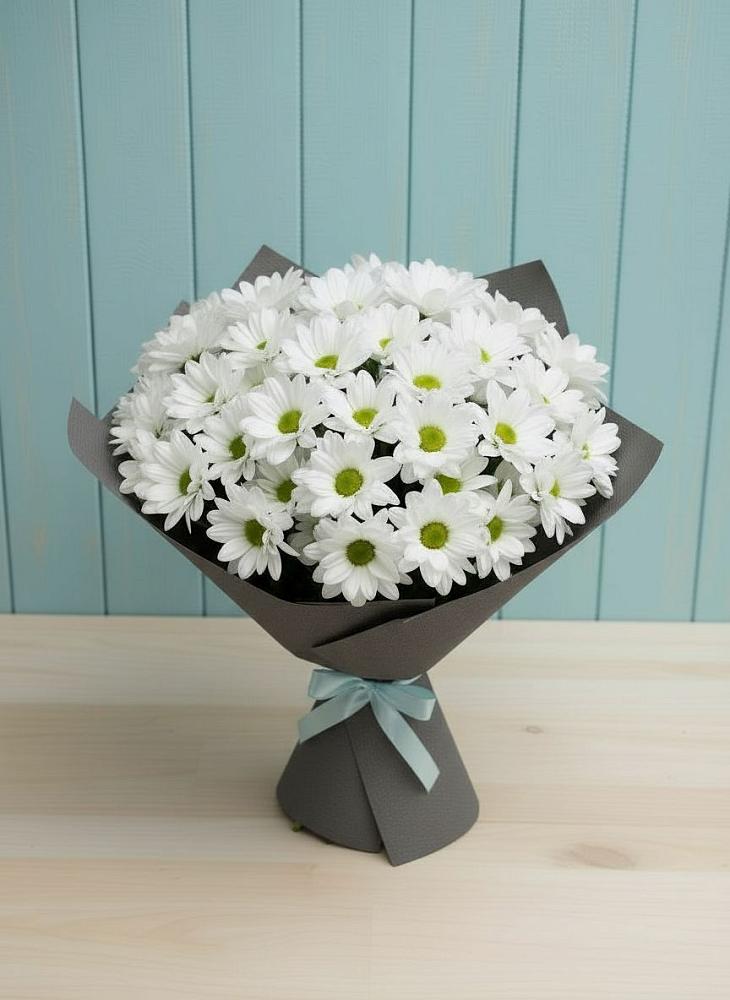 Букет цветов из: Хризантемы в Энергетик