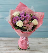 Букет цветов из:  Герберы в Энергетик