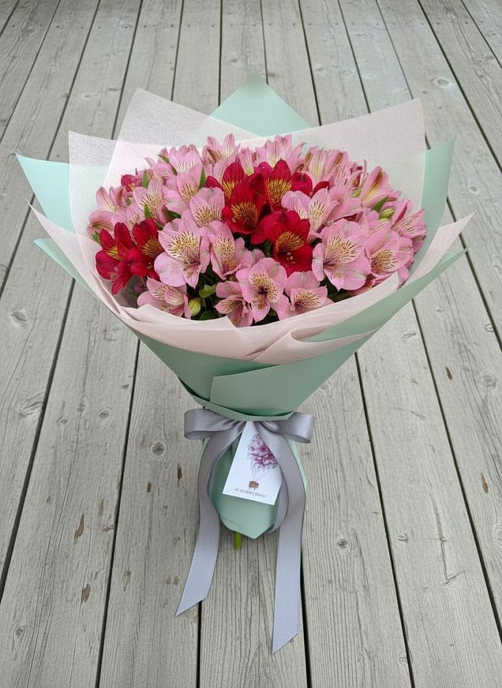 Букет цветов из: Альстромерии в Энергетик