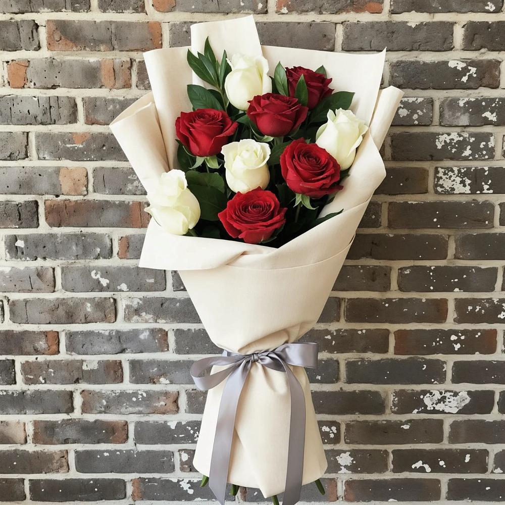 Букет цветов из: Розы в Энергетик