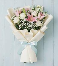 Букет цветов из:  Лилии в Энергетик