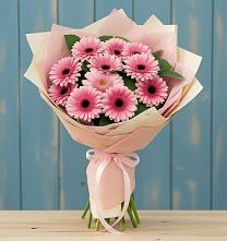 Букет цветов из:  Герберы #REPLACE_PRED# Энергетик